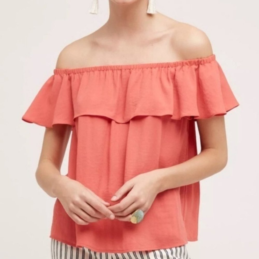 ANTHRO MAEVE Islander Off the Shoulder Top SM 1945